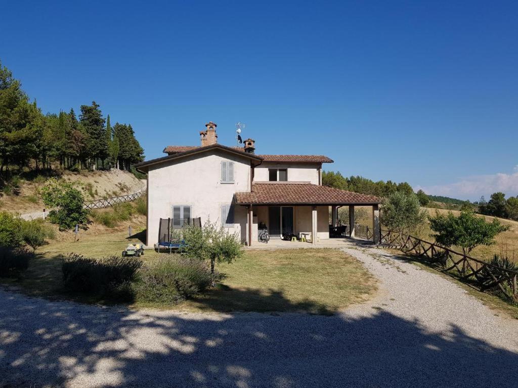 Casa Tiberina - Independent House With Private Pool Monte Santa Maria Tiberina, Umbria Apartman Kültér fotó