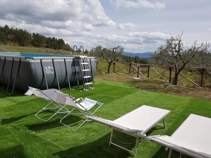 Casa Tiberina - Independent House With Private Pool Monte Santa Maria Tiberina, Umbria Apartman Kültér fotó